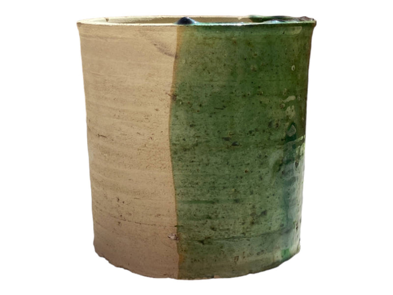 Handmade Moroccan 50/50 Glaze Tamegroute Planter/Pot