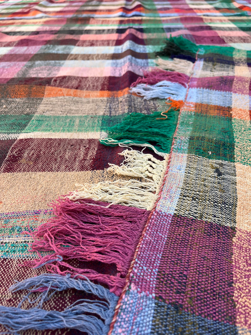 Handwoven Berber Throw & Quilts  – A One-of-a-Kind Moroccan Treasure