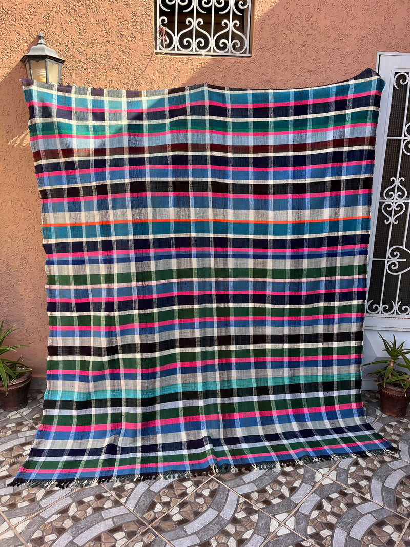 Handwoven Berber Throw & Quilts  – A One-of-a-Kind Moroccan Treasure