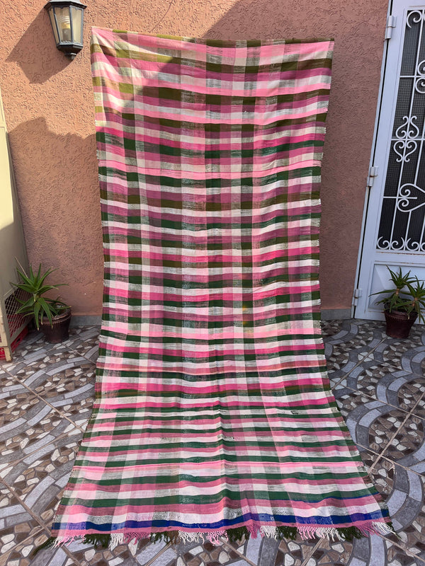 Handwoven Berber Throw & Quilts  – A One-of-a-Kind Moroccan Treasure