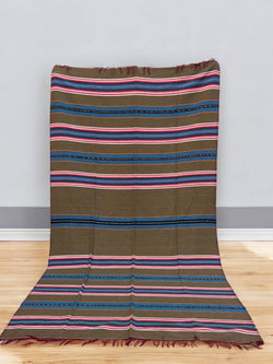 Handwoven Moroccan Cotton Throws and Quilts