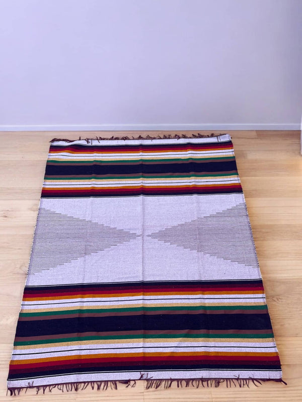 Handwoven Moroccan Cotton Throws and Quilts