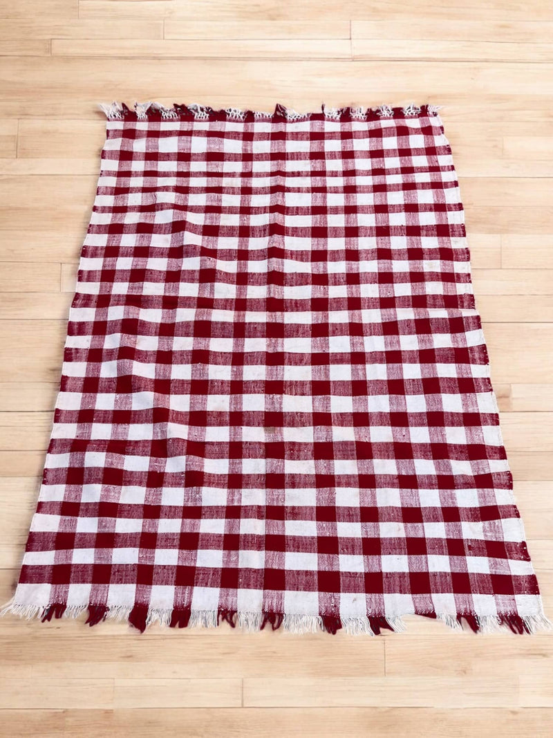 Vintage Handwoven Berber Throw & Quilts  – A One-of-a-Kind Moroccan Treasure