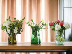 recycled Glass Cone Vase