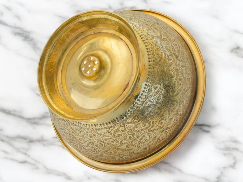 Copper Bathroom Vessel Sink – Hand Engraved & Hammered Bowl Vanity Sink