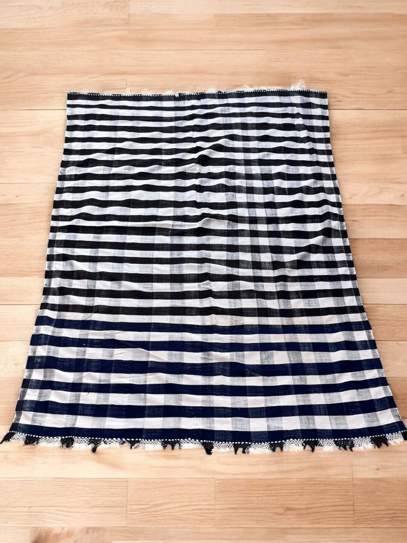 Vintage Handwoven Berber Throw & Quilts  – A One-of-a-Kind Moroccan Treasure